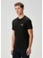 Siyah Logo Patchli T-Shirt 3