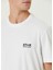 Siyah Beyaz Logo Baskılı T-Shirt 5
