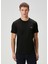 Siyah Logo Patchli T-Shirt 1