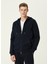 Lacivert Kapüşonlu Sweatshirt 1