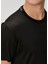 Siyah Ipek T-Shirt 5
