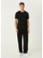 Siyah Organik Pamuk T-Shirt 2