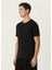 Siyah Organik Pamuk T-Shirt 3