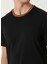 Siyah Organik Pamuk T-Shirt 5