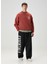 Kırmızı Logo Baskılı Sweatshirt 2