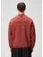 Kırmızı Logo Baskılı Sweatshirt 4