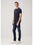 Slimmy Tapered Koyu Mavi Jean Pantolon 1