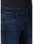 Slimmy Tapered Koyu Mavi Jean Pantolon 4