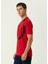 Kırmızı Varak Baskılı T-Shirt 3