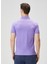 Lila Polo Yaka T-Shirt 4