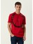 Kırmızı Varak Baskılı T-Shirt 1