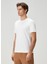 Beyaz Çizgi Detaylı T-Shirt 4