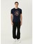 American Traditional Siyah Jogger Pantolon 1