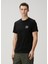 Siyah Logo Detaylı T-Shirt 1