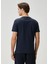 Lacivert Çizgi Detaylı T-Shirt 5