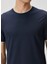 Lacivert Çizgi Detaylı T-Shirt 6