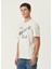 Siyah Beyaz Yazı Baskılı T-Shirt 1