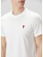 Beyaz Organik Pamuk T-Shirt 5