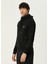 Siyah Kapüşonlu Sweatshirt 3