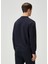 Lacivert Organik Pamuk Sweatshirt 4