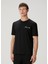 Siyah Logo Nakışlı T-Shirt 3
