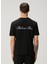 Siyah Logo Nakışlı T-Shirt 4