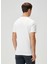 Beyaz Logo Baskılı T-Shirt 4