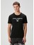Siyah Logo Baskılı T-Shirt 1