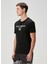 Siyah Logo Baskılı T-Shirt 3