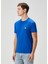 Koyu Mavi Logo Patchli T-Shirt 3