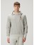 Gri Kapüşonlu Sweatshirt 1