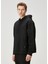 Siyah Kapüşonlu Sweatshirt 3