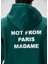Koyu Yeşil Kapüşonlu Logolu Sweatshirt 6