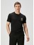 Siyah Logo Patchli T-Shirt 1