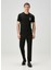 Siyah Logo Patchli T-Shirt 2