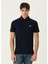 Lacivert Polo Yaka T-Shirt 1