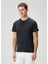 Henley Lacivert T-Shirt 3