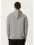 Gri Logo Nakışlı Sweatshirt 4