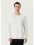 Beyaz Uzun Kollu T-Shirt 1