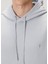 Raven Açık Mavi Kapüşonlu Organik Pamuk Sweatshirt 5