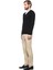 Slim Fit Siyah Polo Yaka Logo Nakışlı Kazak 2