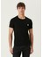 Siyah Logo Nakışlı T-Shirt 1