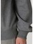 Gri Logo Detaylı Sweatshirt 6
