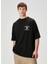 Siyah Logo Baskılı T-Shirt 1