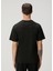 Siyah Logo Detaylı T-Shirt 4