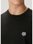 Siyah Logo Detaylı T-Shirt 5