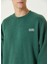 Koyu Yeşil Logo Baskılı Sweatshirt 5
