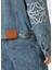 Mavi Logo Desenli Denim Gömlek 6