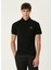 Siyah Polo Yaka T-Shirt 1
