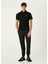 Siyah Polo Yaka T-Shirt 2